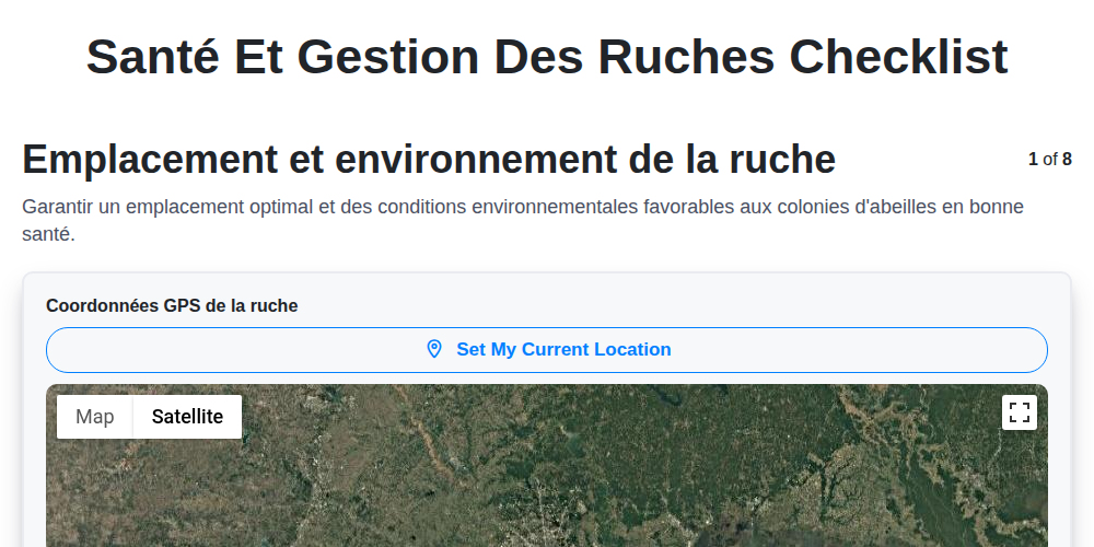Santé et Gestion des Ruches screenshot