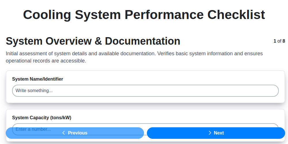 cooling system performance screenshot