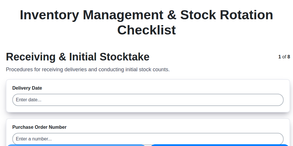 inventory management stock rotation screenshot