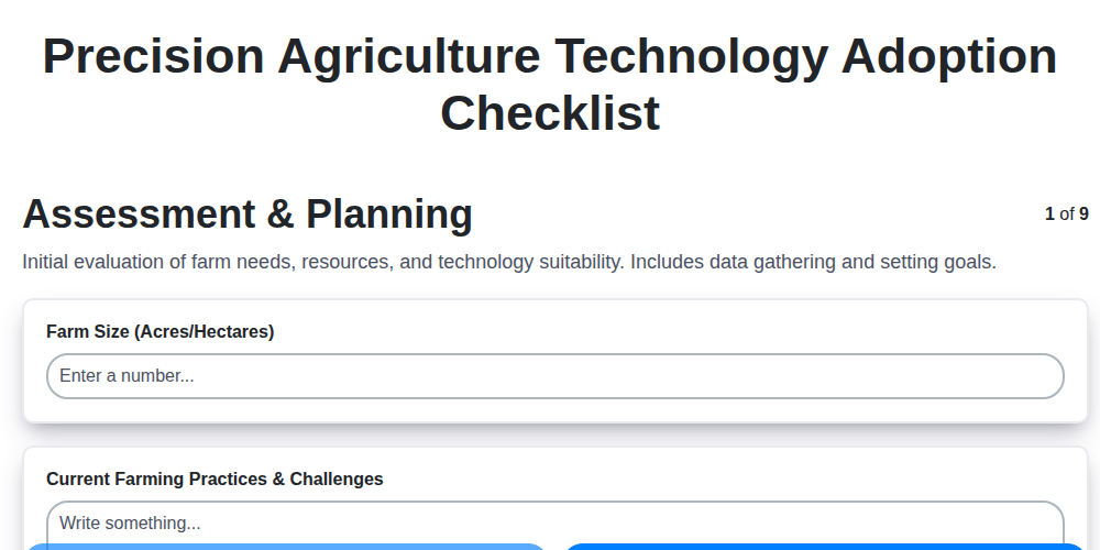 precision agriculture technology adoption screenshot