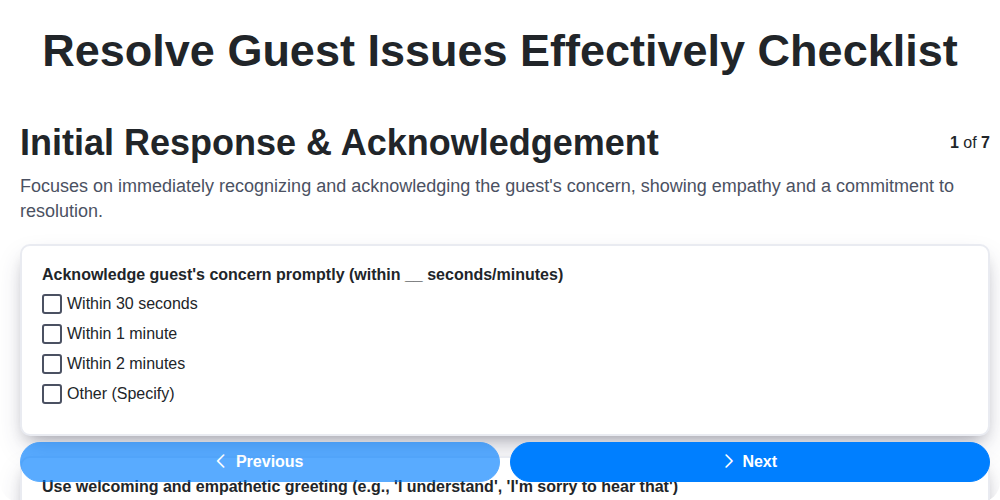 resolve guest issues effectively screenshot