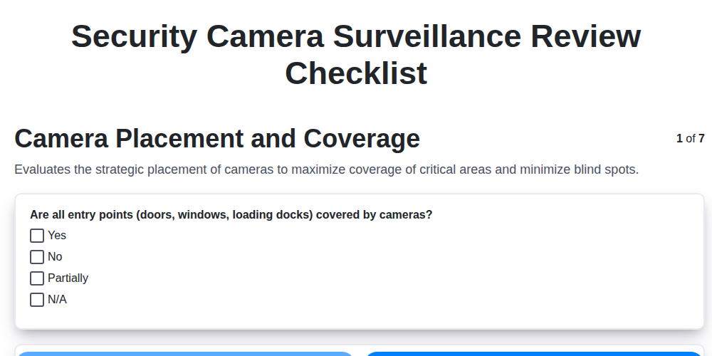 security camera surveillance review screenshot